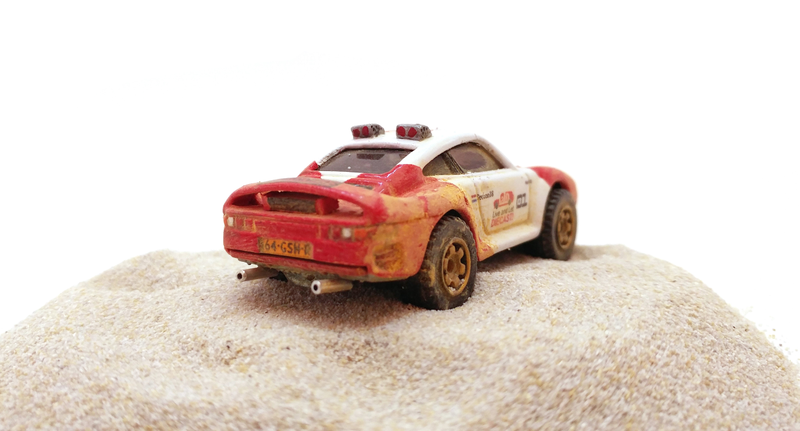 Illustration for article titled Porsche 959 - Superfly Custom Hot Wheels Competition Build
